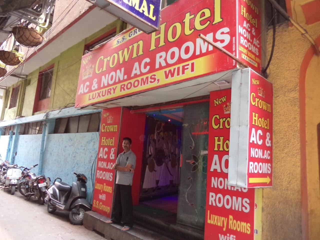 New Crown Hotel Indore Luaran gambar